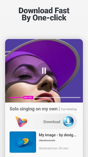 Download Video Fast - عکس برنامه موبایلی اندروید
