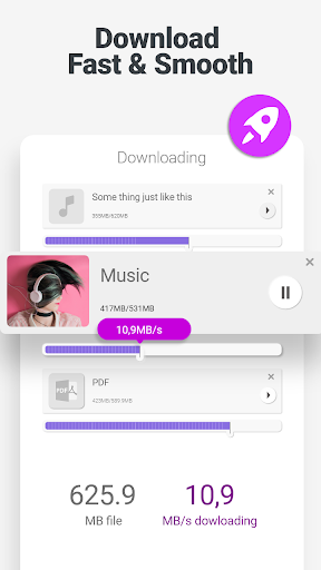 Download Video Fast - عکس برنامه موبایلی اندروید