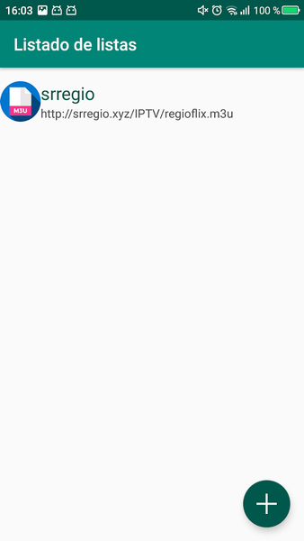 Simple M3u List - Image screenshot of android app