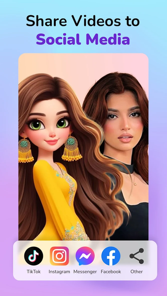 My Cartoon Character - Image screenshot of android app