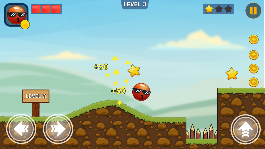 Bounce ball 9 - Gameplay image of android game