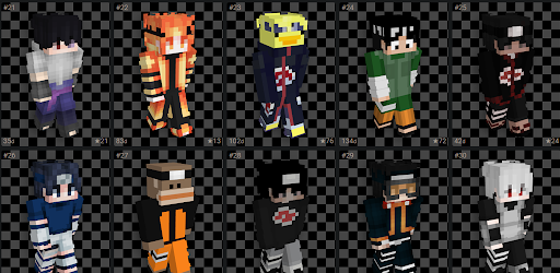 Skin uzumaki sasuke | for Mcpe | Konoha Akatsuki - Image screenshot of android app