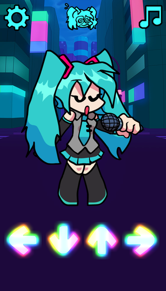 My Cute Singer: Miku Character - عکس بازی موبایلی اندروید