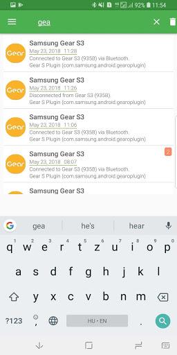 Notification History - عکس برنامه موبایلی اندروید
