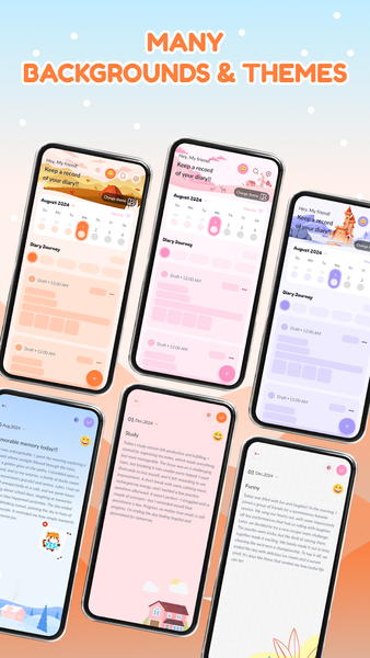 Diary with Lock: Daily Journal - Image screenshot of android app