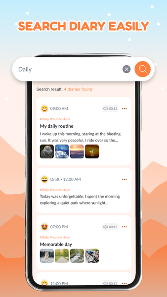 Diary with Lock: Daily Journal - Image screenshot of android app