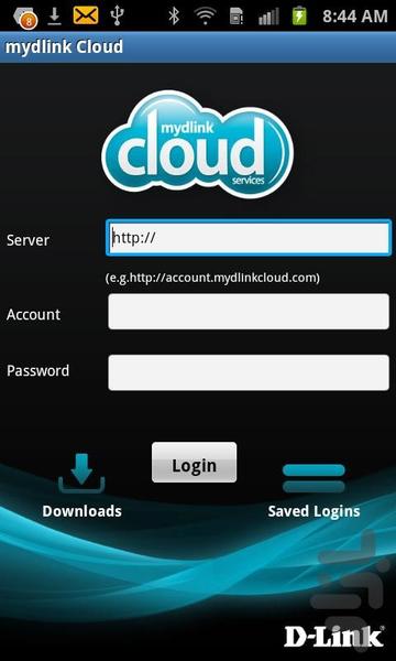 mydlink Cloud app - Image screenshot of android app