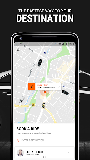 mydriver Chauffeurservice - Image screenshot of android app