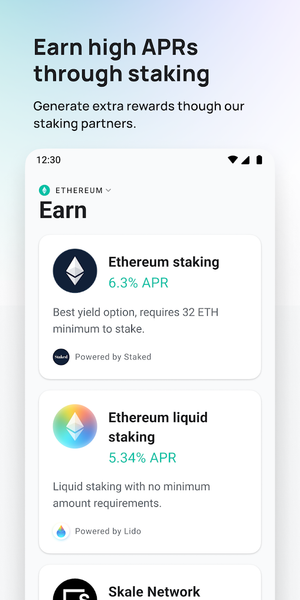 MEW crypto wallet: DeFi Web3 - Image screenshot of android app