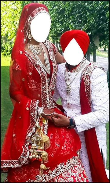 Punjabi Couples Photo Editing - Image screenshot of android app