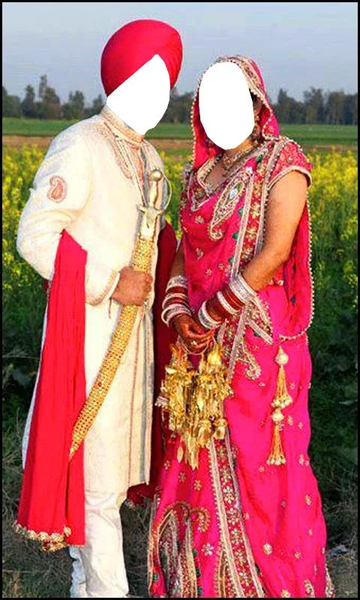 Punjabi Couples Photo Editing - عکس برنامه موبایلی اندروید