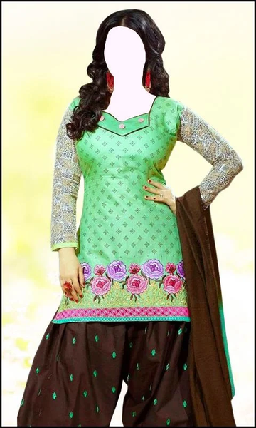 Women Patiyala Dress Suits - Image screenshot of android app
