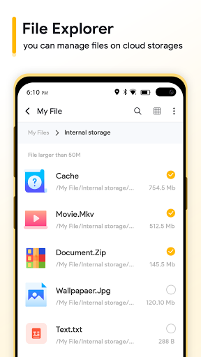 My Files - عکس برنامه موبایلی اندروید