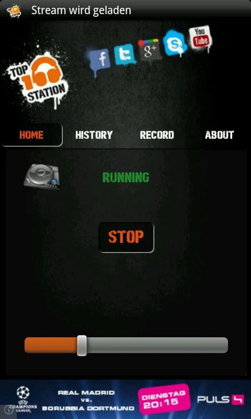 Top100Station - Image screenshot of android app