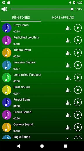 Birds Sounds Tones & Wallpaper - عکس برنامه موبایلی اندروید