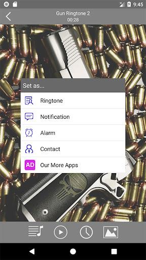 Gun Sounds Ringtones Wallpaper - عکس برنامه موبایلی اندروید