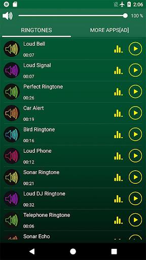 Loud Ringtones - Image screenshot of android app