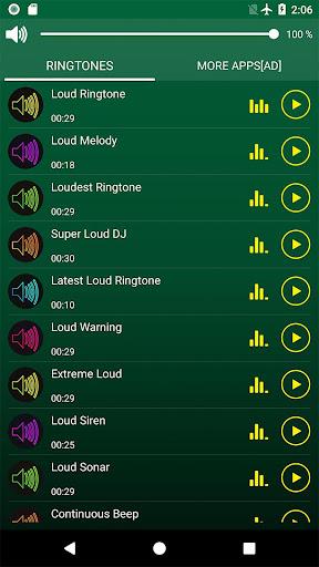 Loud Ringtones - Image screenshot of android app