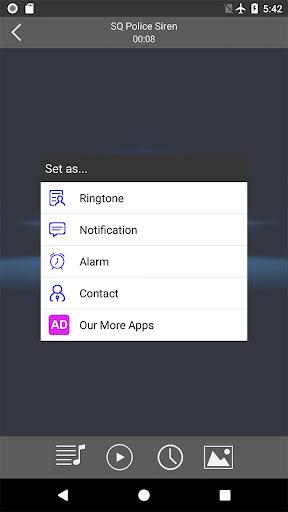 Loud Siren Ringtones - عکس برنامه موبایلی اندروید
