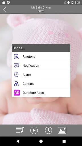 Baby Sounds Ringtones - عکس برنامه موبایلی اندروید
