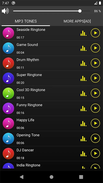 MP۳ Ringtones for Oppo Phones - عکس برنامه موبایلی اندروید