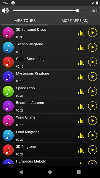 MP۳ Ringtones for Oppo Phones - عکس برنامه موبایلی اندروید