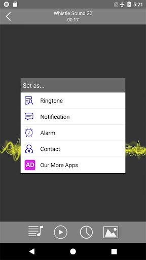 Whistle Sounds & Ringtones - عکس برنامه موبایلی اندروید