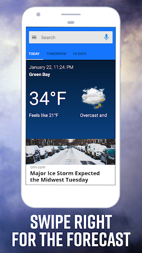 Weather Home & Radar Launcher - Image screenshot of android app