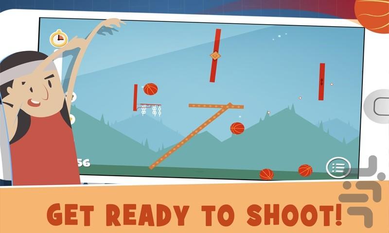 Hoops Puzzler - Gameplay image of android game