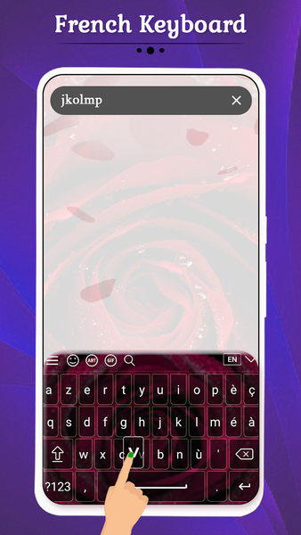 French Keyboard - عکس برنامه موبایلی اندروید