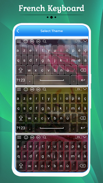 French Keyboard - عکس برنامه موبایلی اندروید
