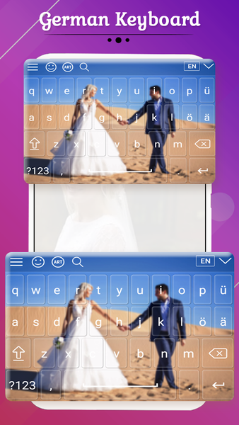 German Keyboard - Image screenshot of android app