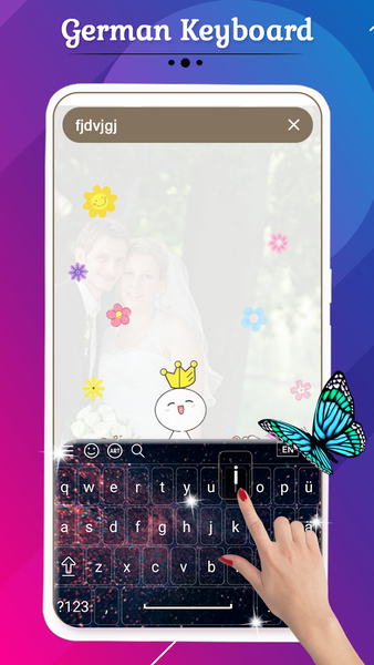 German Keyboard - Image screenshot of android app