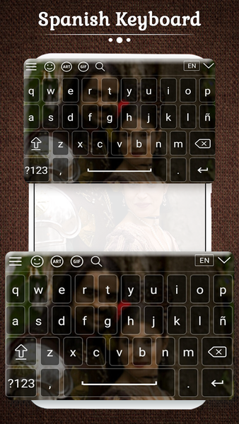 Spanish Keyboard - عکس برنامه موبایلی اندروید