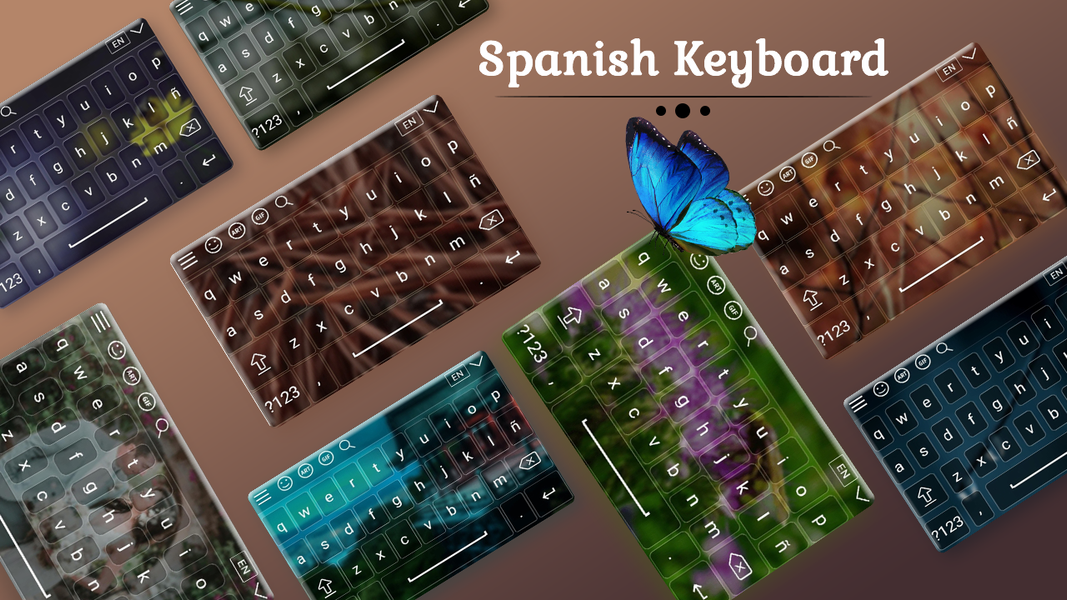Spanish Keyboard - Image screenshot of android app