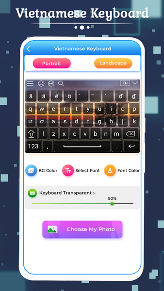 Vietnamese Keyboard - Image screenshot of android app