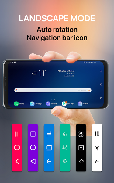 Soft Keys - Home Back Button - عکس برنامه موبایلی اندروید