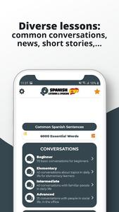 Learn Spanish - Listening and Speaking - Image screenshot of android app