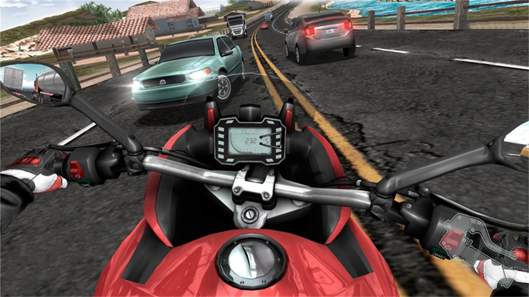 On The Run:Moto - Gameplay image of android game