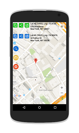 Latitude Longitude - Image screenshot of android app