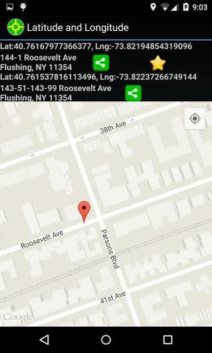 Latitude Longitude - عکس برنامه موبایلی اندروید