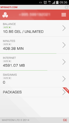 MyMagti - Image screenshot of android app