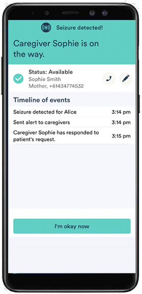Seizure Alert Wear۳ - MMW - عکس برنامه موبایلی اندروید