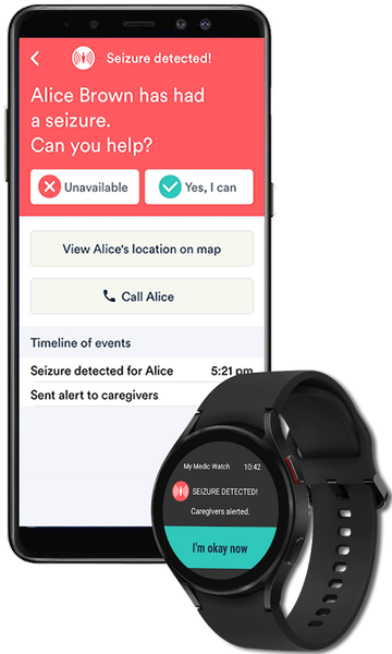 Seizure Alert Wear۳ - MMW - عکس برنامه موبایلی اندروید