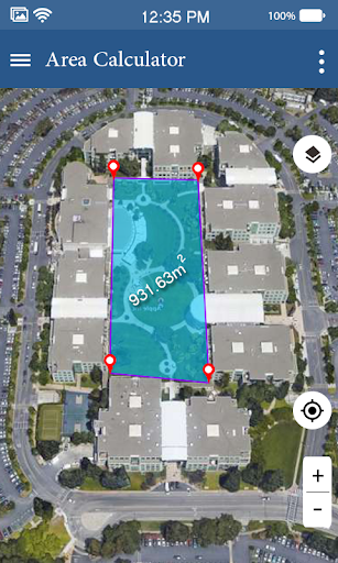 Land Measurement and Area Calculator with GPS - Image screenshot of android app