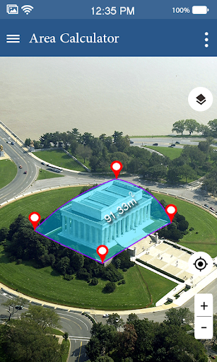 Land Measurement and Area Calculator with GPS - Image screenshot of android app