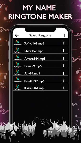 My Name Ringtone Maker - Image screenshot of android app