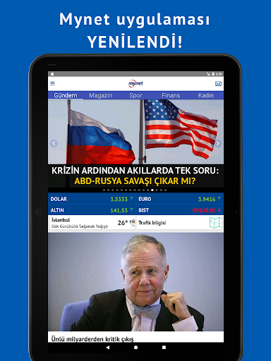 Mynet Haber - Son Dakika Haber - Image screenshot of android app