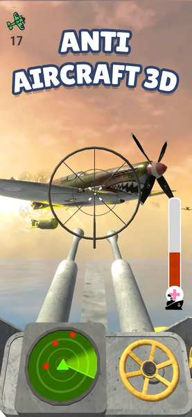 Anti Aircraft 3D - Gameplay image of android game