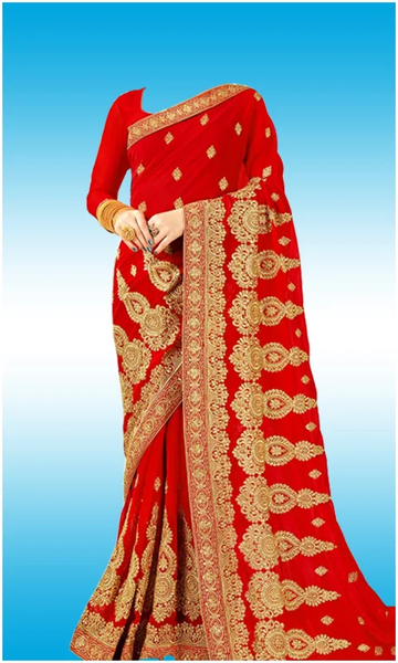 Fashion Georgette Women Sarees - Image screenshot of android app